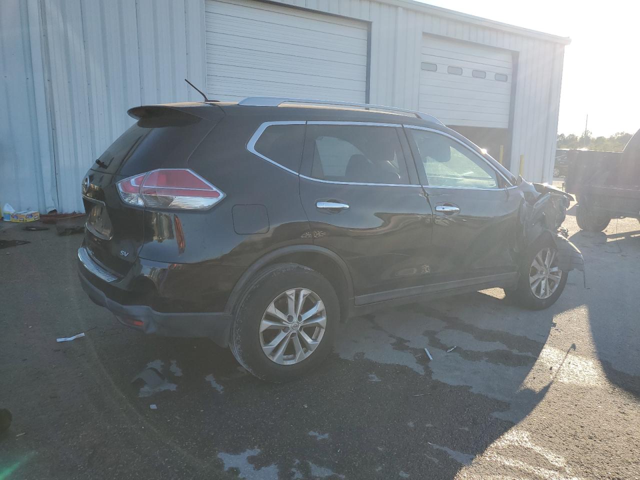 2016 Nissan Rogue S Black vin: 5N1AT2MT4GC917622