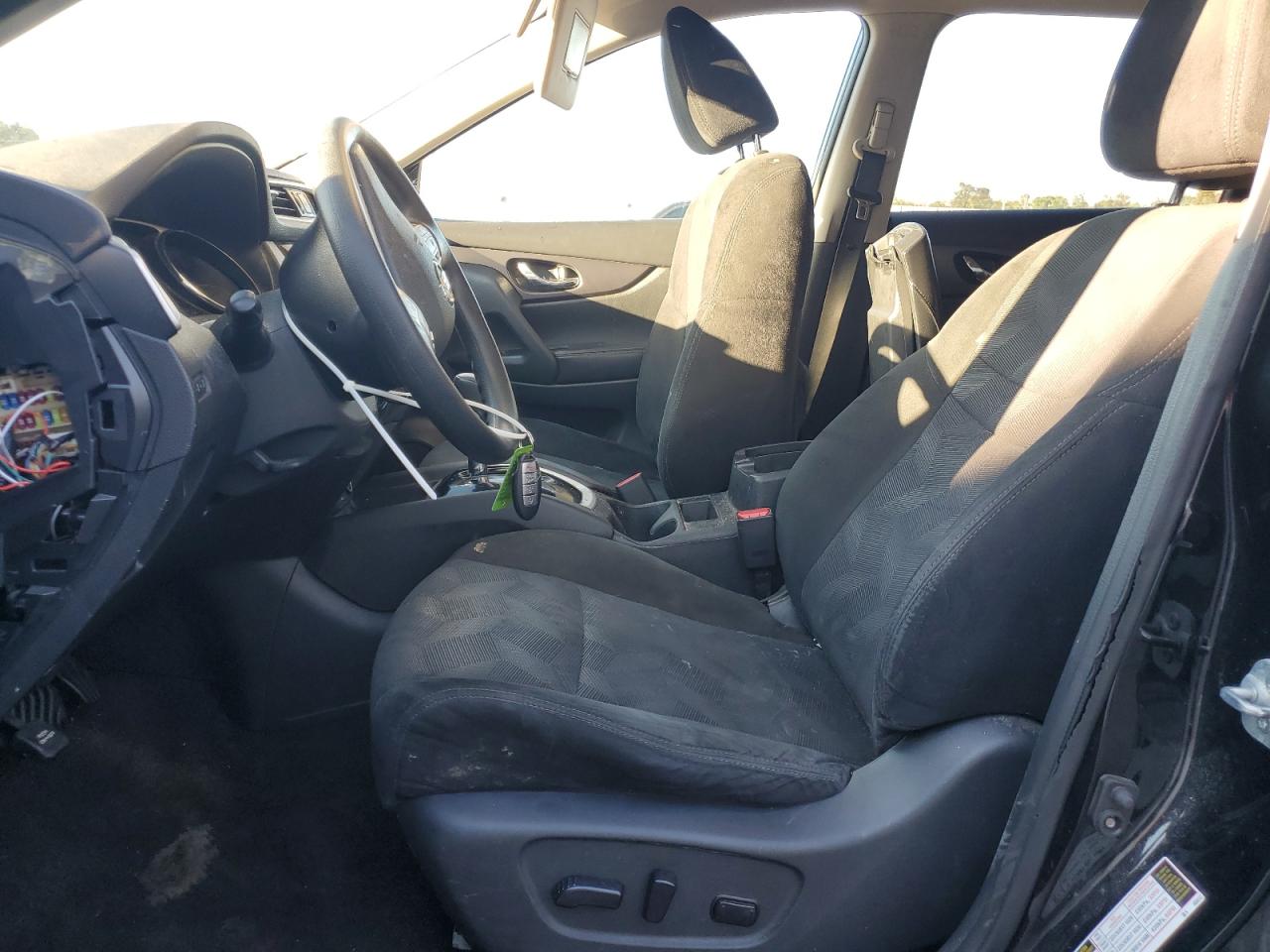 2016 Nissan Rogue S Black vin: 5N1AT2MT4GC917622