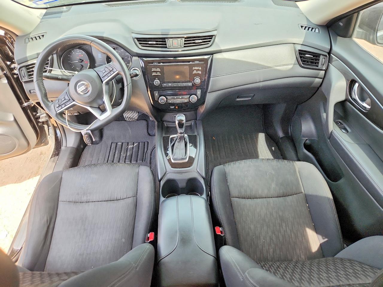 2017 Nissan Rogue Sv Black vin: 5N1AT2MT4HC802813