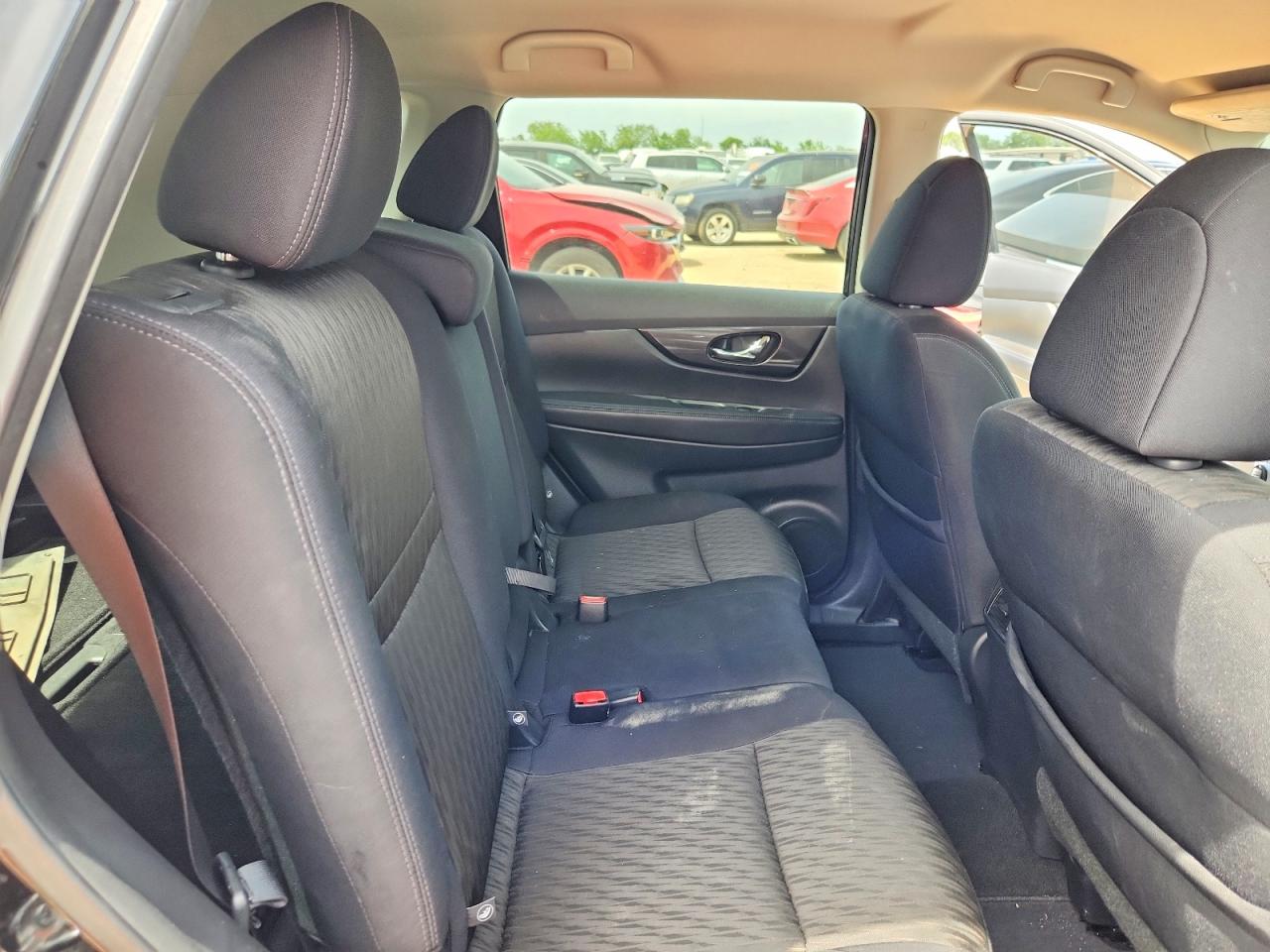 2017 Nissan Rogue Sv Black vin: 5N1AT2MT4HC802813