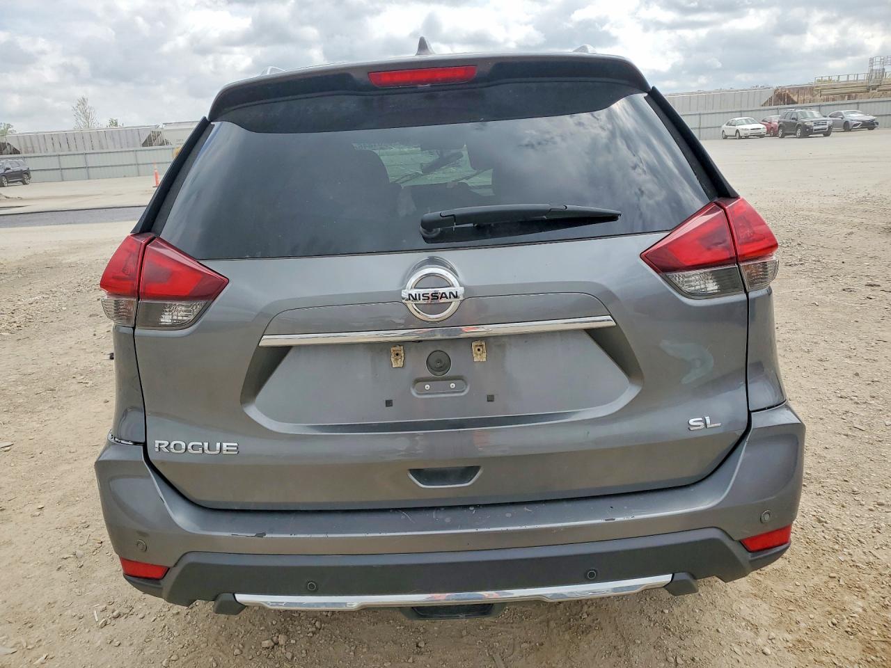 2019 Nissan Rogue Sl Серый vin: 5N1AT2MT4KC743477
