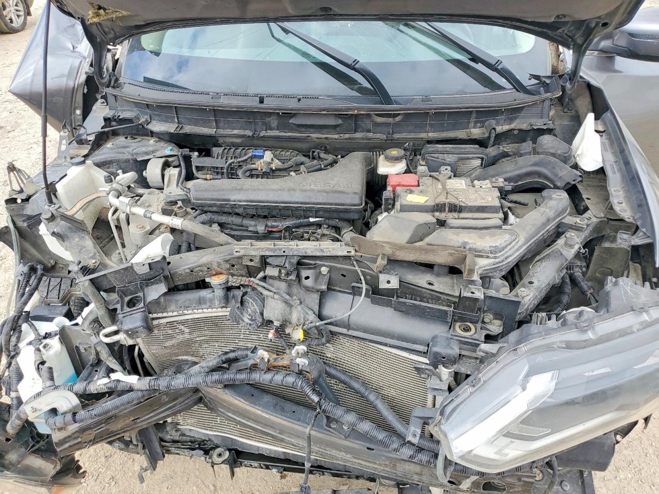 2019 Nissan Rogue Sl Серый vin: 5N1AT2MT4KC743477