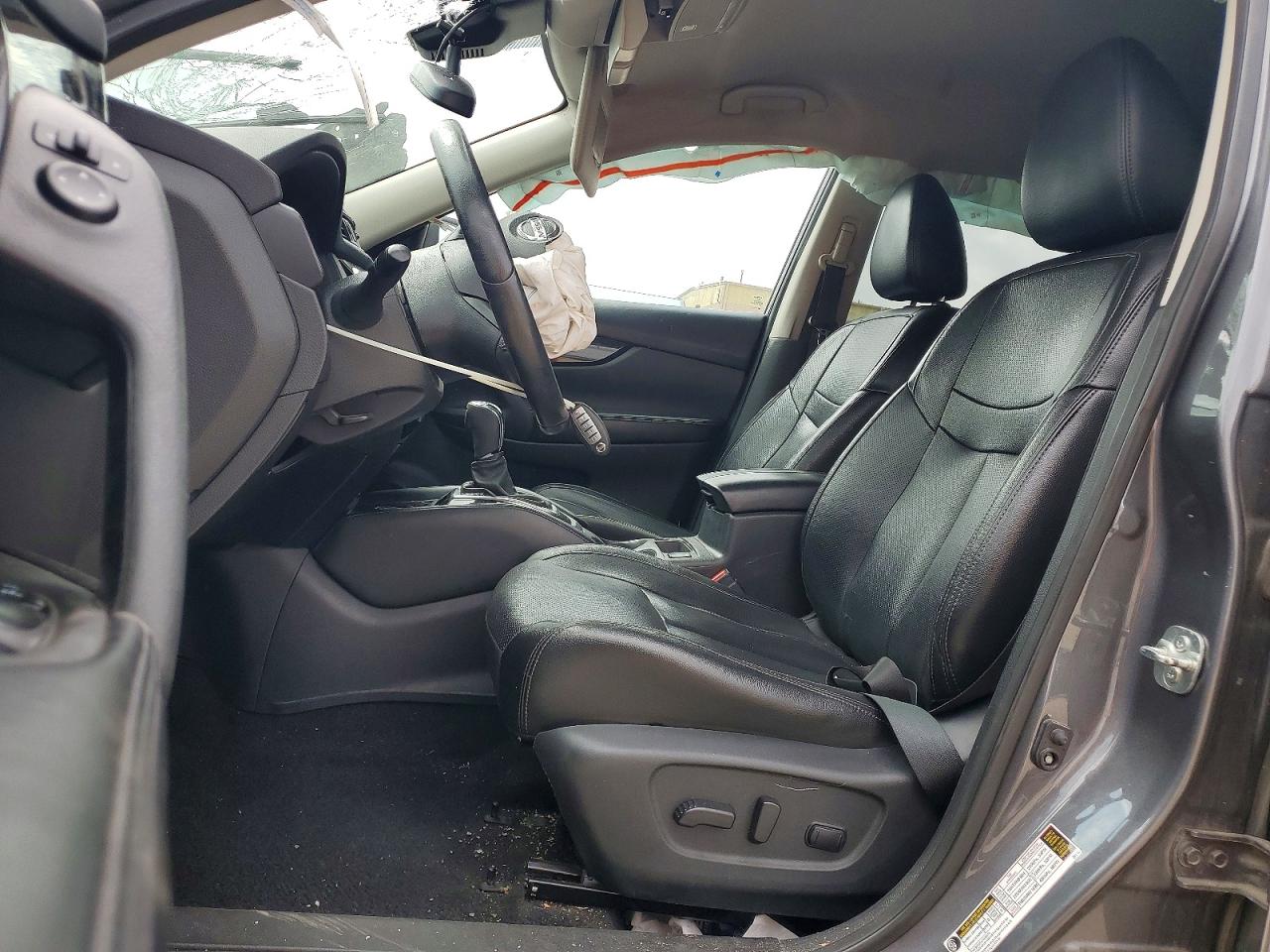 2019 Nissan Rogue Sl Серый vin: 5N1AT2MT4KC743477