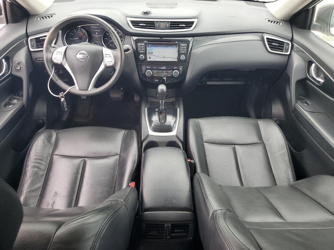 2014 Nissan Rogue S White vin: 5N1AT2MT5EC763919
