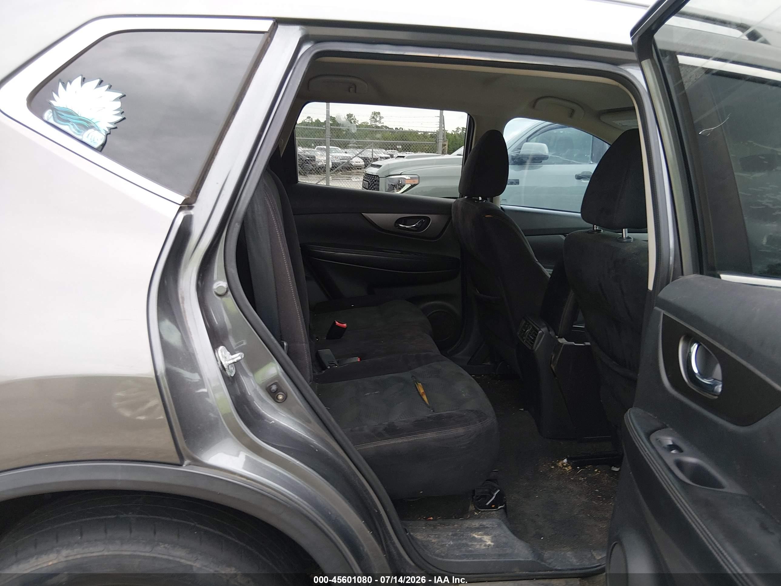 2014 Nissan Rogue Sv Gray vin: 5N1AT2MT5EC780459