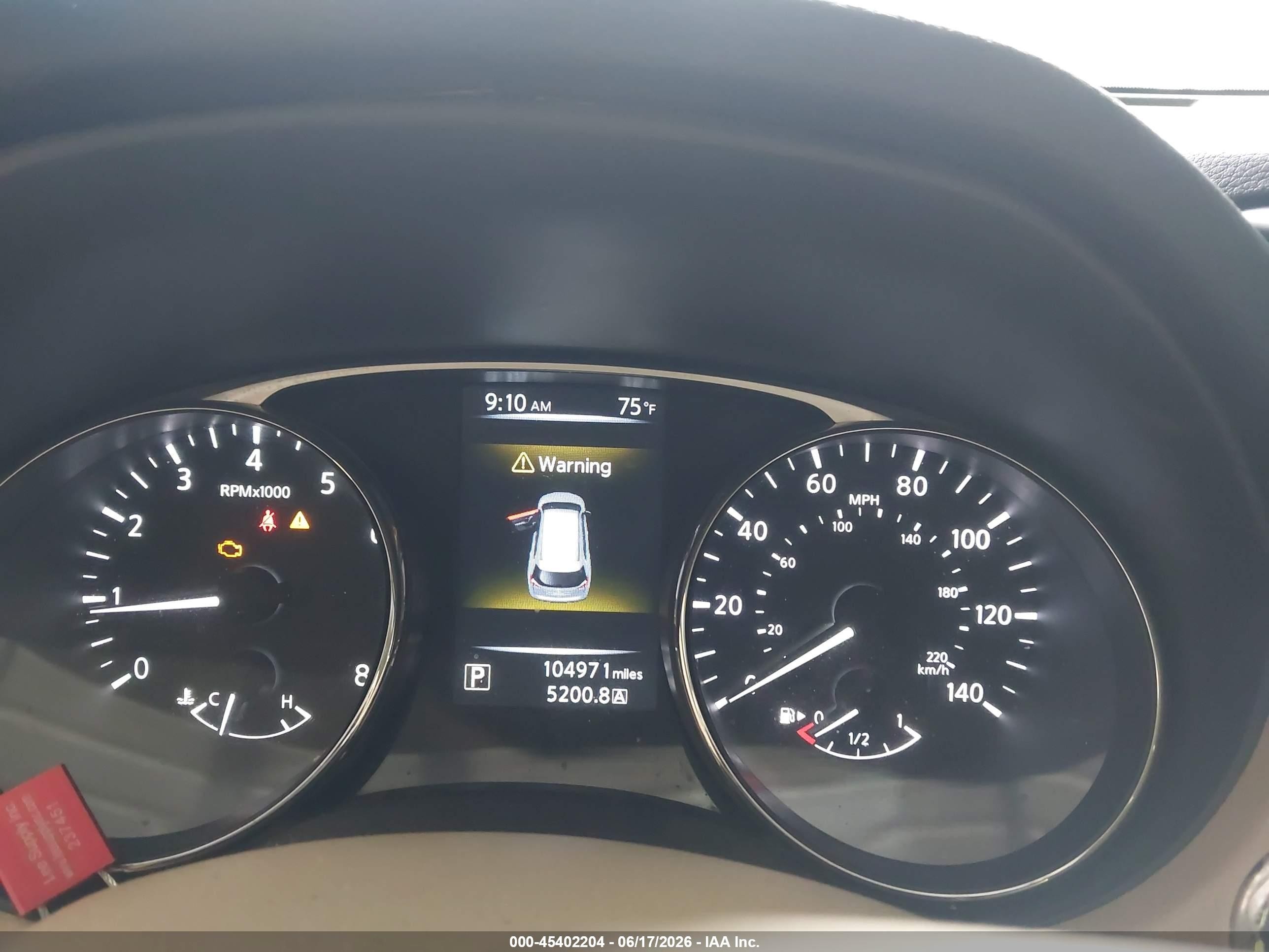 2014 Nissan Rogue Sl White vin: 5N1AT2MT5EC787377