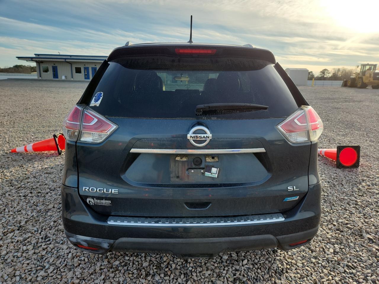 2014 Nissan Rogue S Blue vin: 5N1AT2MT5EC794412