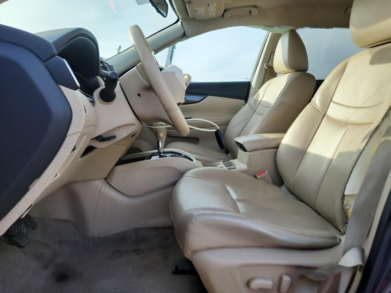2014 Nissan Rogue S Blue vin: 5N1AT2MT5EC794412