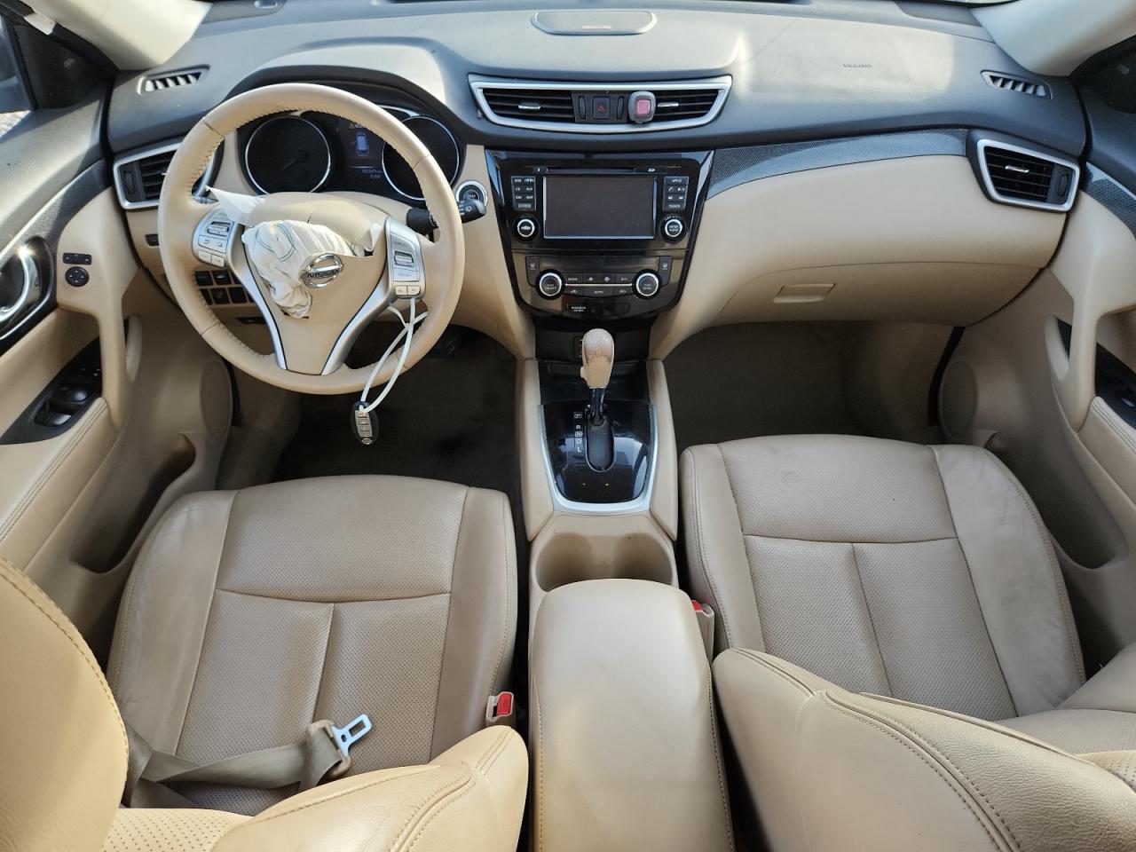 2014 Nissan Rogue S Blue vin: 5N1AT2MT5EC794412