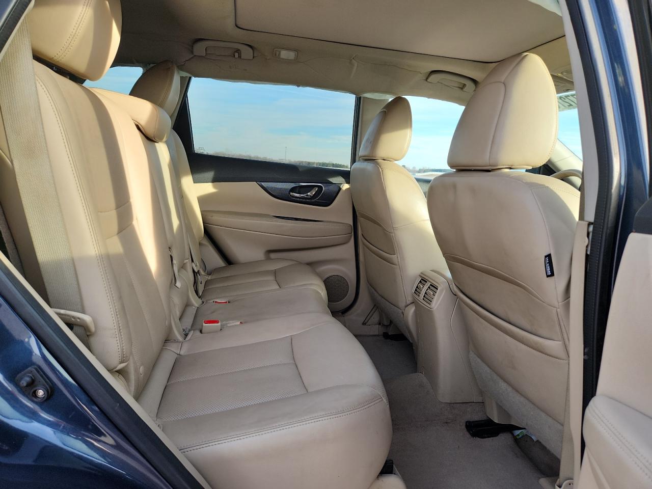 2014 Nissan Rogue S Blue vin: 5N1AT2MT5EC794412