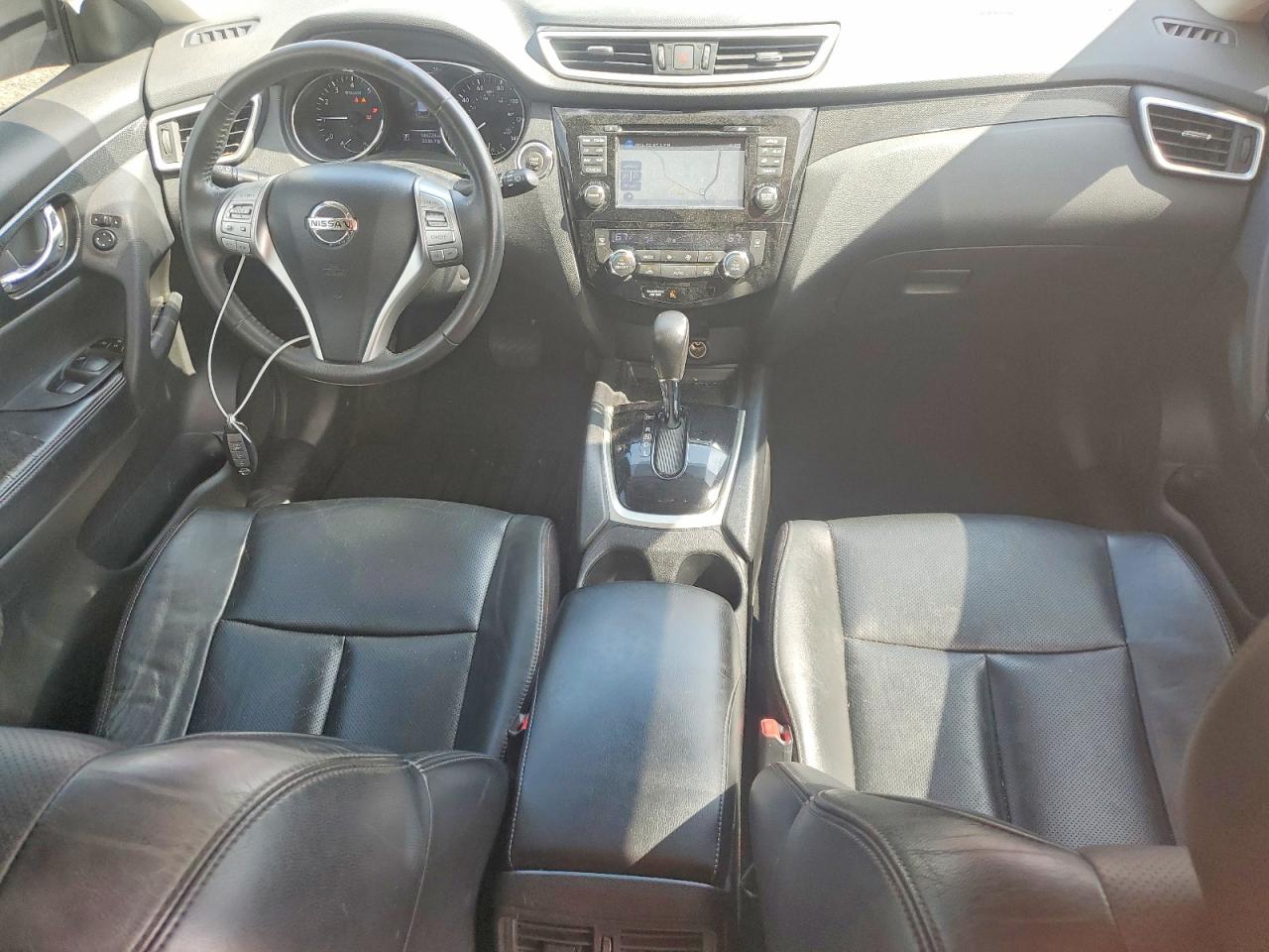 2014 Nissan Rogue Sl Red vin: 5N1AT2MT5EC818241