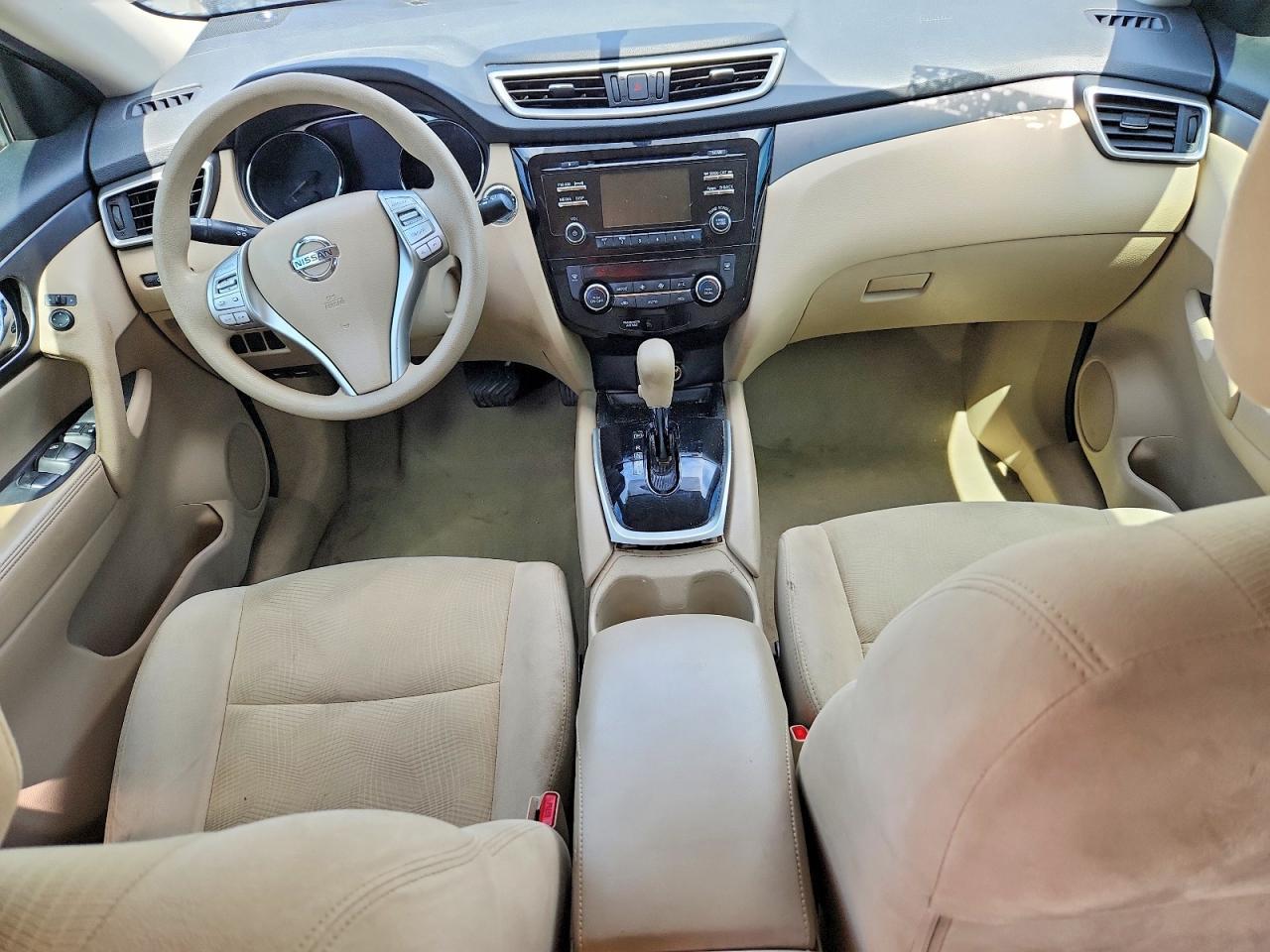 2014 Nissan Rogue Sv Black vin: 5N1AT2MT5EC838229