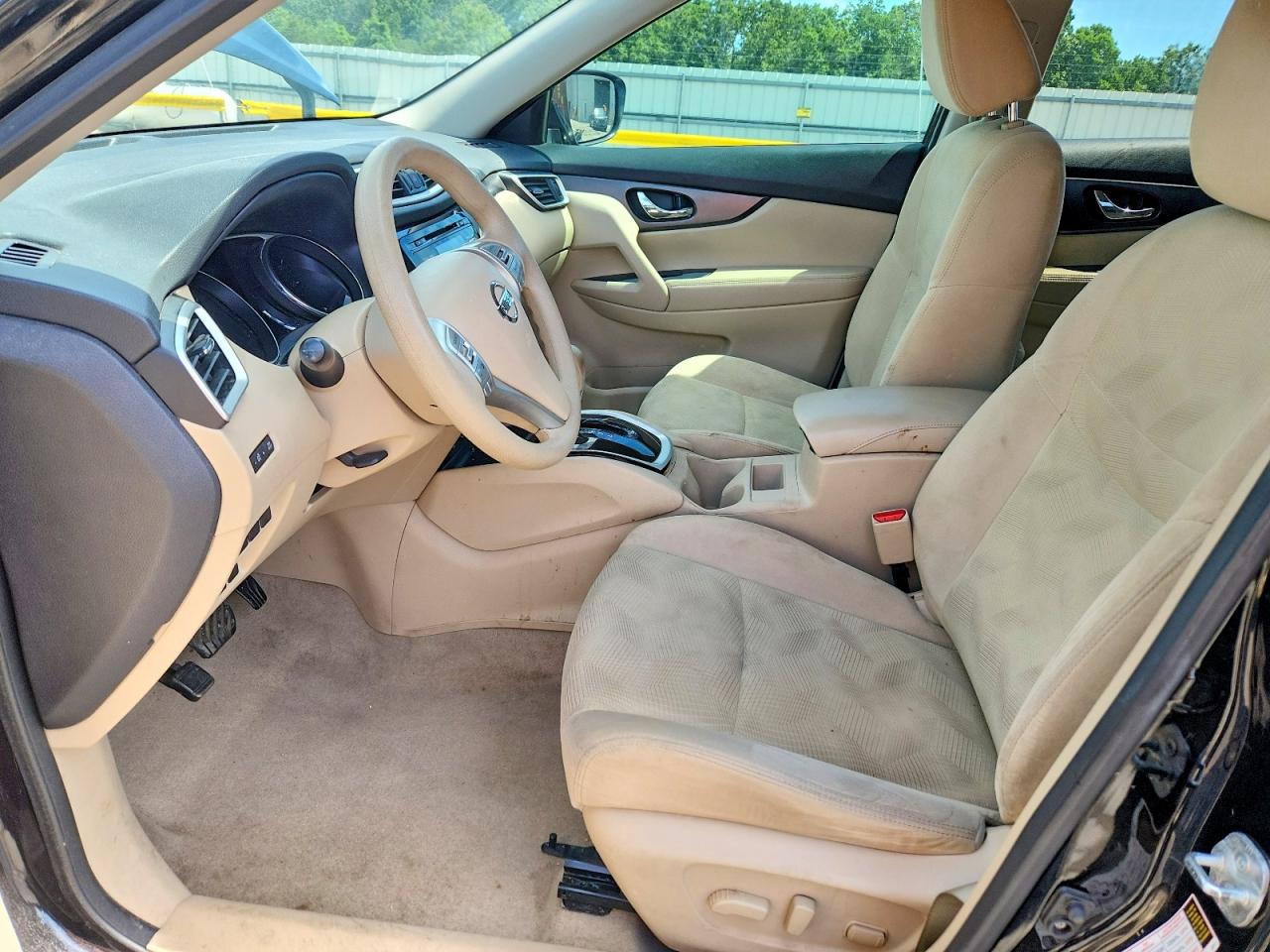 2014 Nissan Rogue Sv Black vin: 5N1AT2MT5EC838229