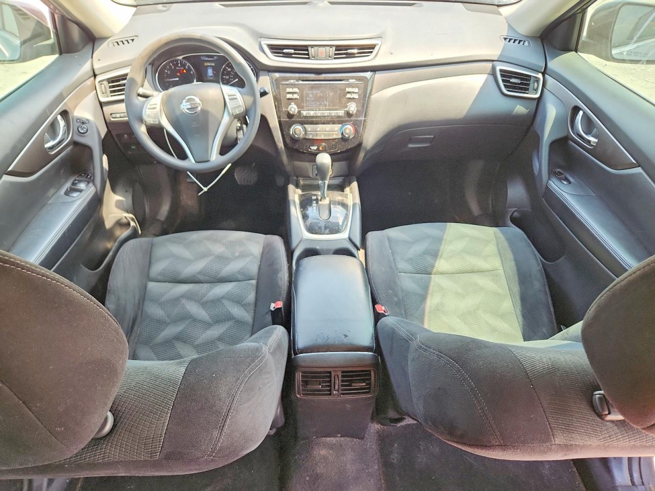 2015 Nissan Rogue S Gray vin: 5N1AT2MT5FC754381