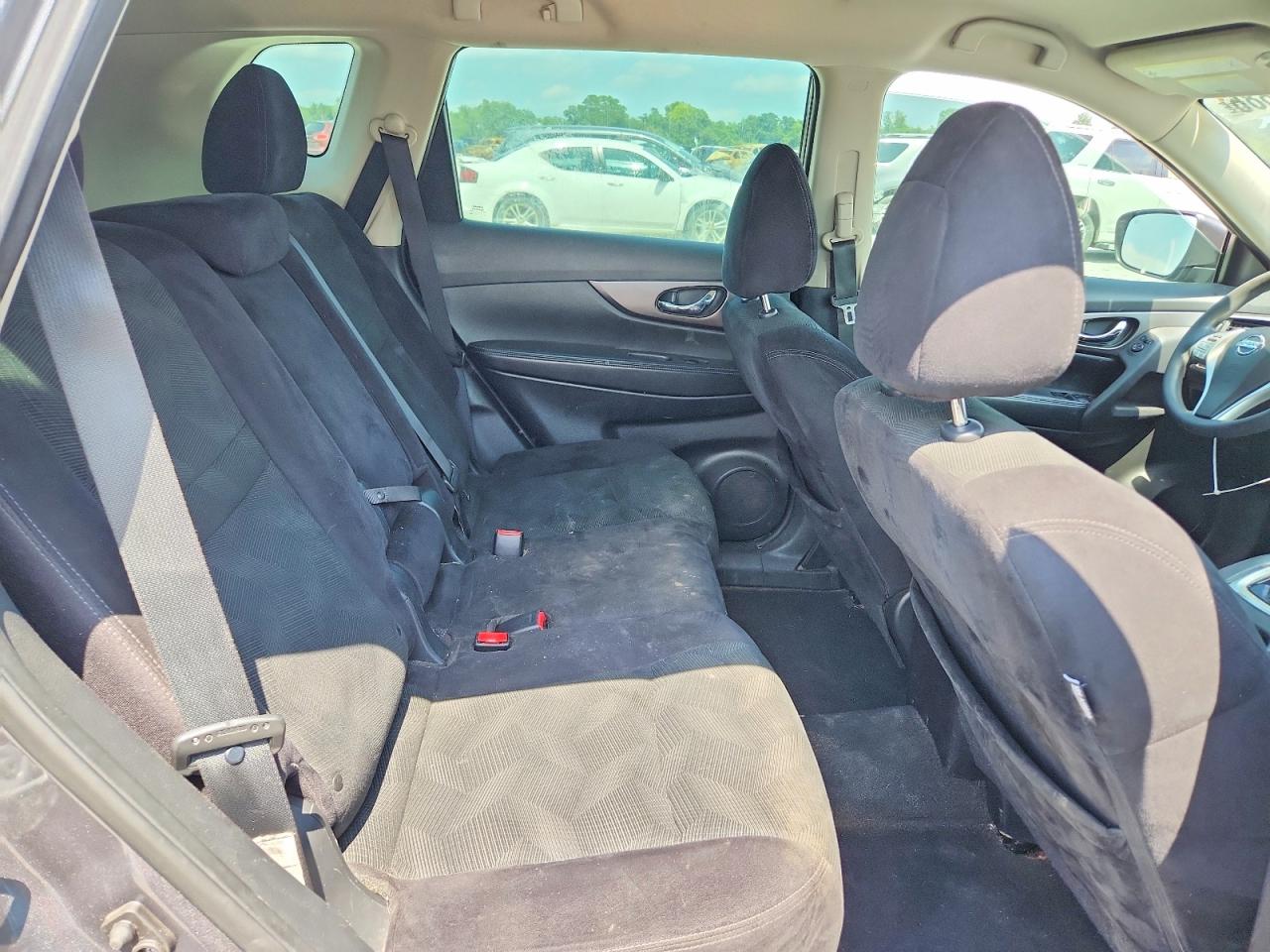 2015 Nissan Rogue S Gray vin: 5N1AT2MT5FC754381