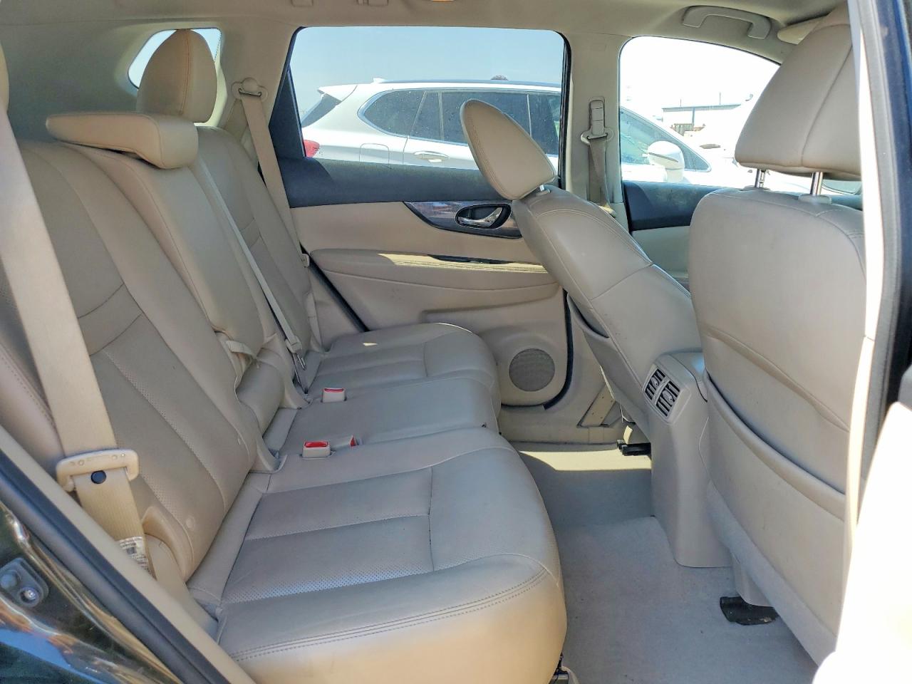 2015 Nissan Rogue Sl Green vin: 5N1AT2MT5FC864265