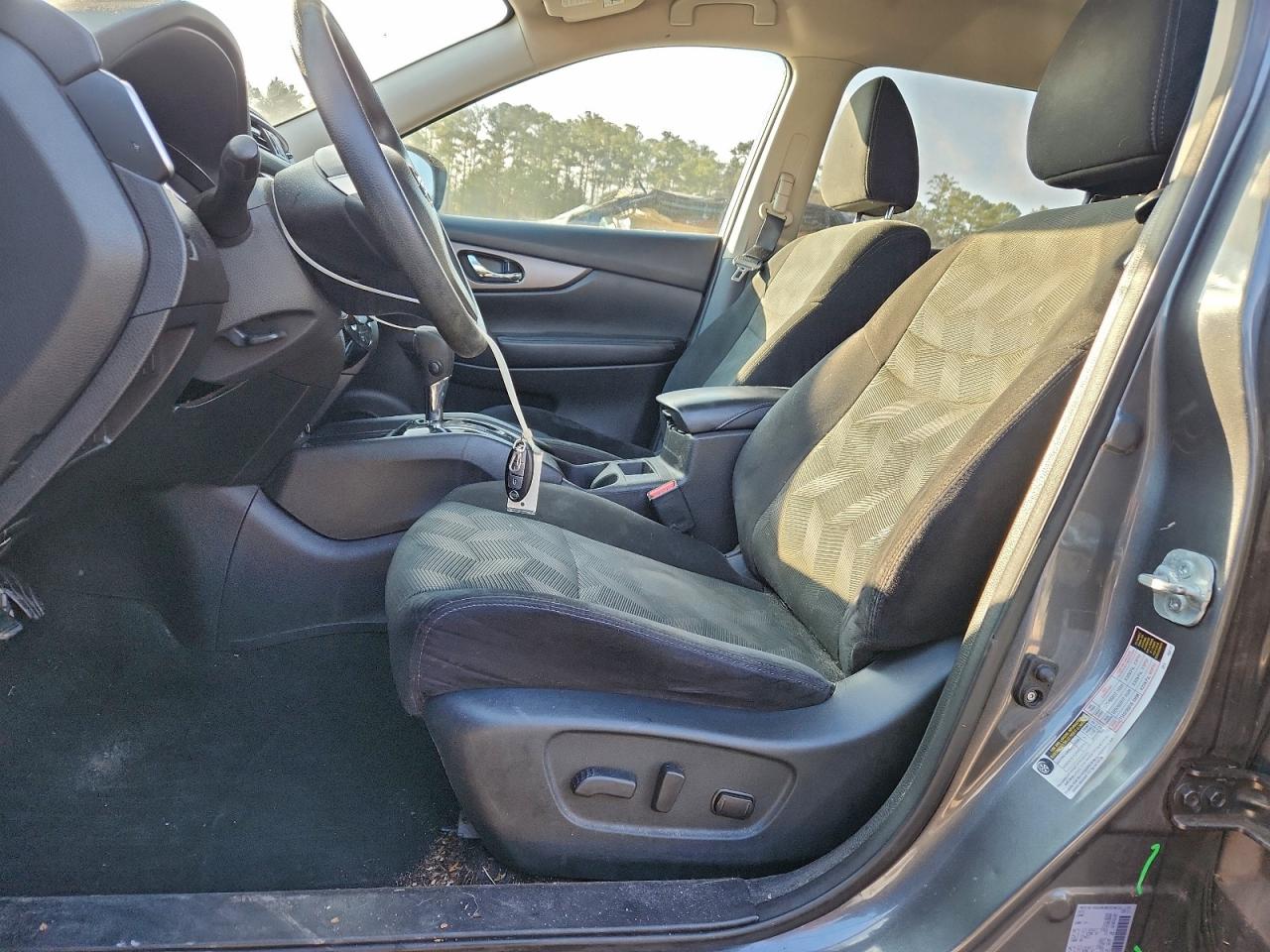 2015 Nissan Rogue S Gray vin: 5N1AT2MT5FC926182