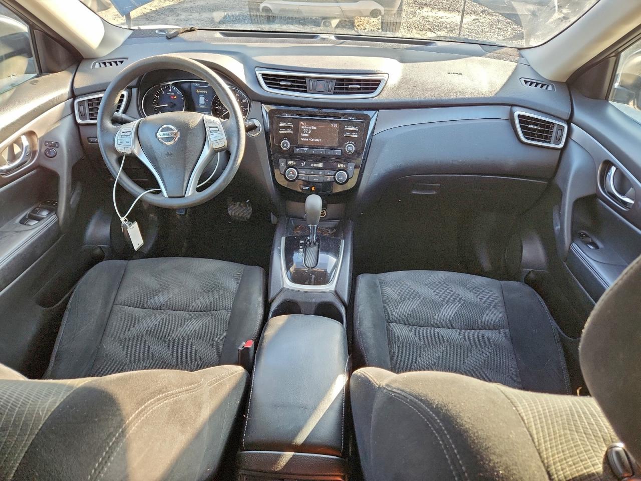 2015 Nissan Rogue S Gray vin: 5N1AT2MT5FC926182