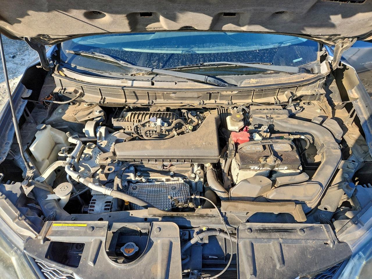 2015 Nissan Rogue S Gray vin: 5N1AT2MT5FC926182