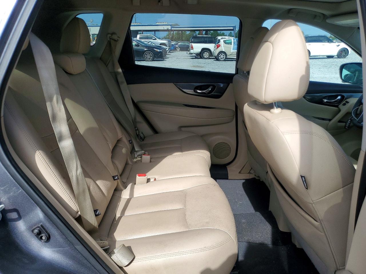 2016 Nissan Rogue Sl Серый vin: 5N1AT2MT5GC856622