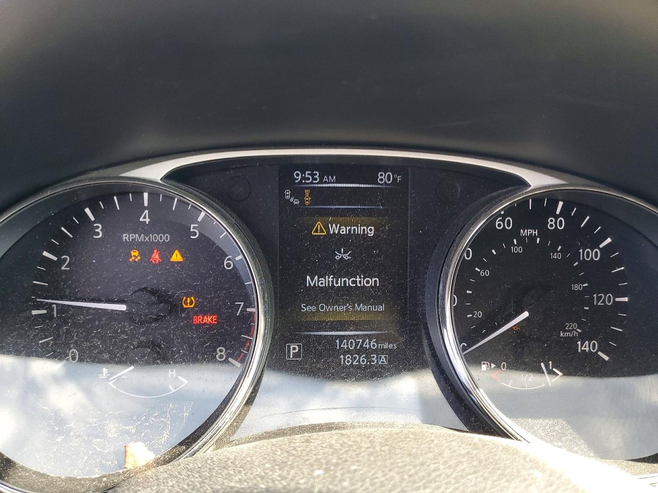 2016 Nissan Rogue Sl Серый vin: 5N1AT2MT5GC856622