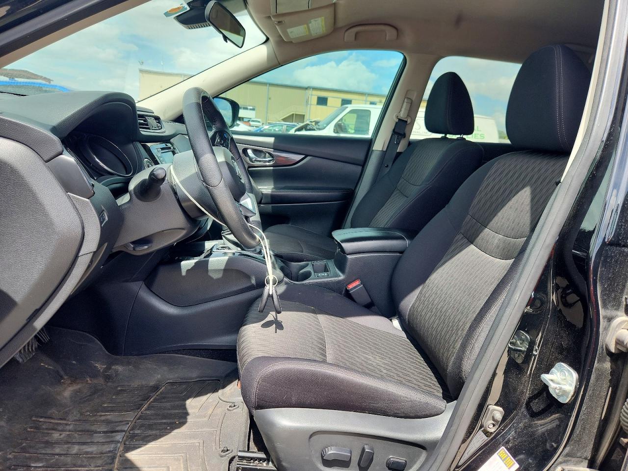 2019 Nissan Rogue Sv Черный vin: 5N1AT2MT5KC701562