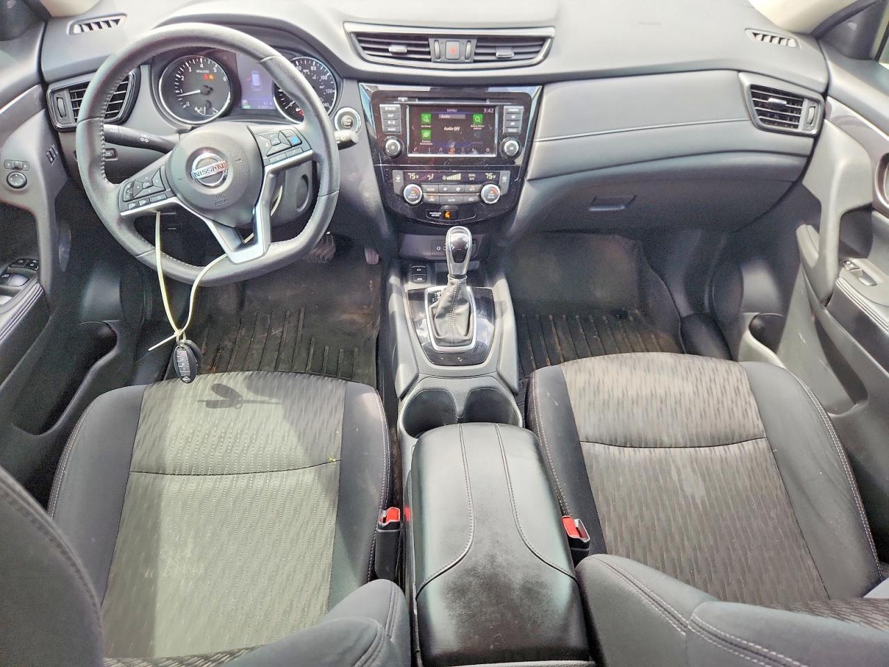 2019 Nissan Rogue Sv Черный vin: 5N1AT2MT5KC701562