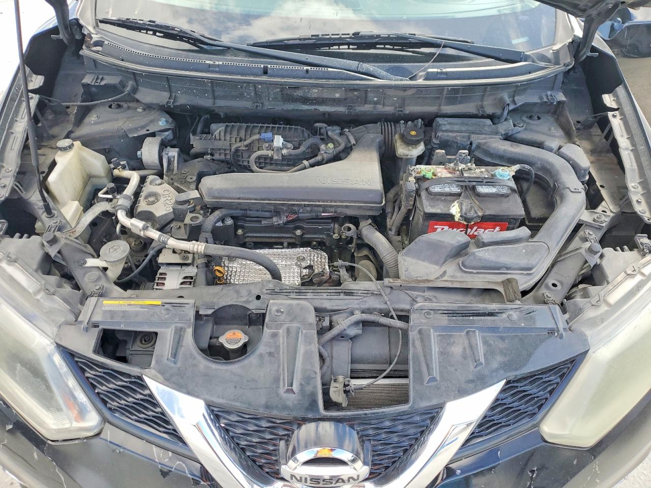 2014 Nissan Rogue Sl Black vin: 5N1AT2MT6EC779028