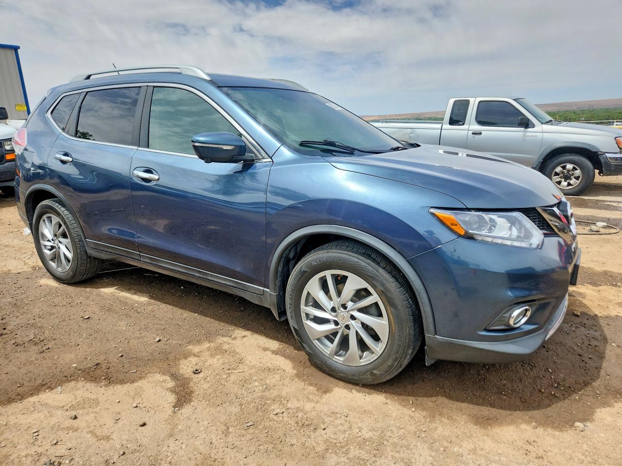 2014 Nissan Rogue Sl Угольный vin: 5N1AT2MT6EC789669