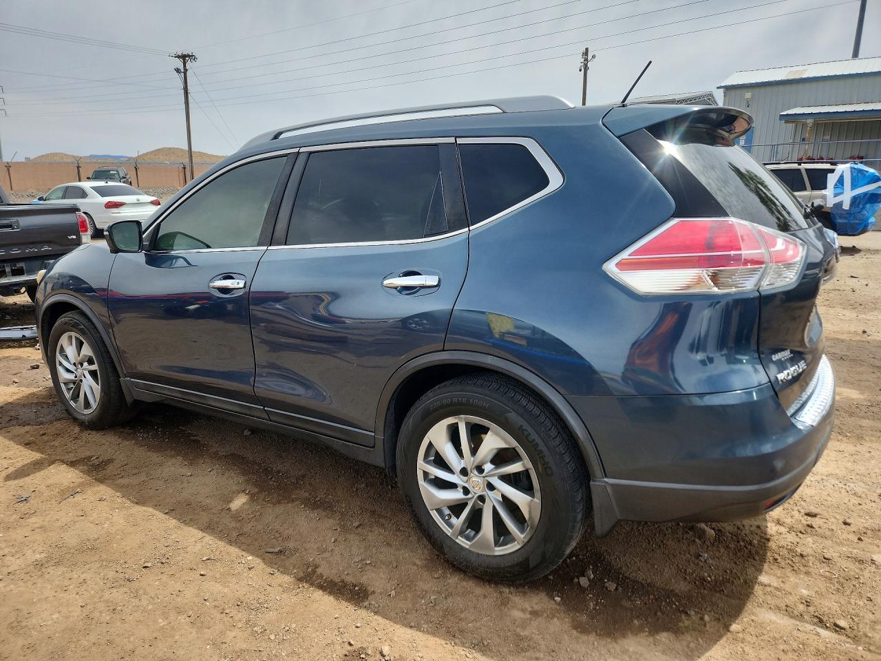 2014 Nissan Rogue Sl Угольный vin: 5N1AT2MT6EC789669