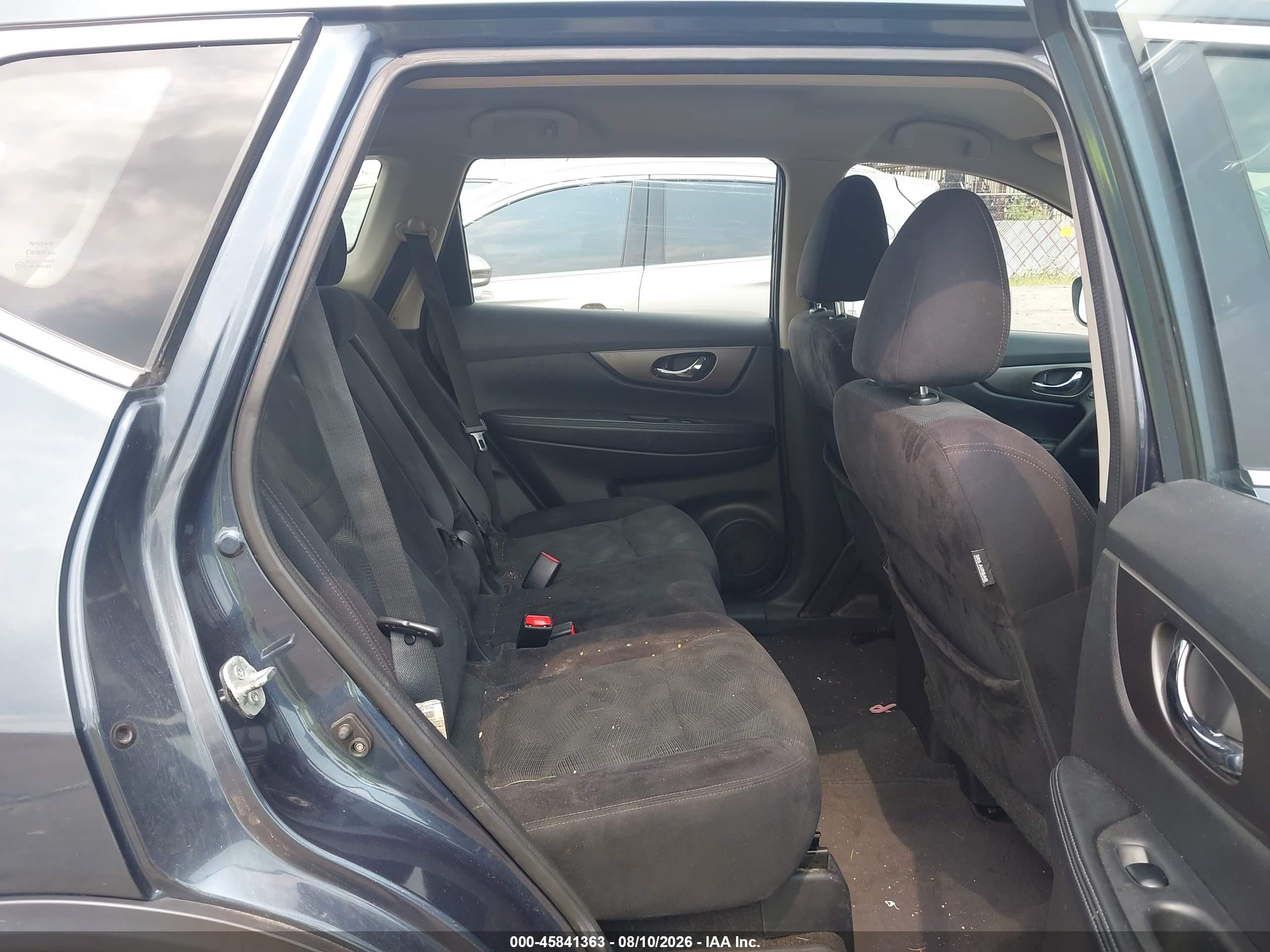 2014 Nissan Rogue S Blue vin: 5N1AT2MT6EC793799