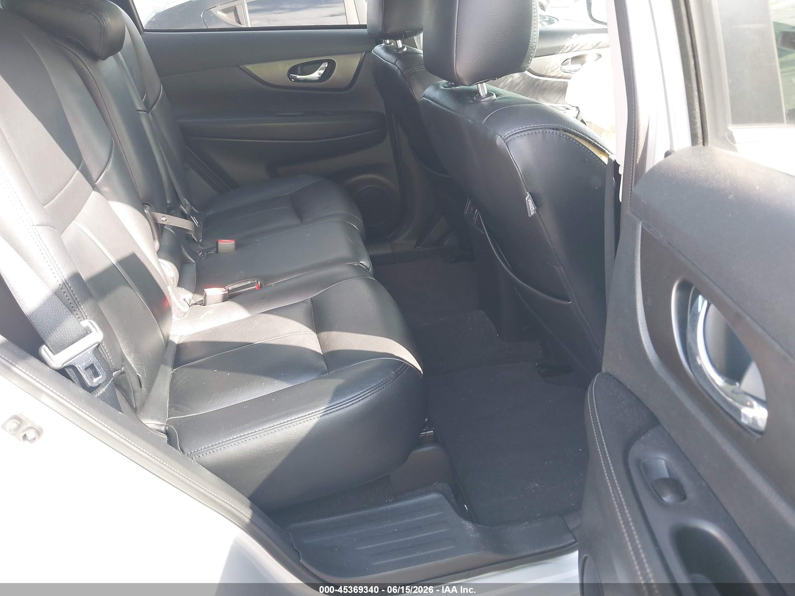 2014 Nissan Rogue Sv Gray vin: 5N1AT2MT6EC801223