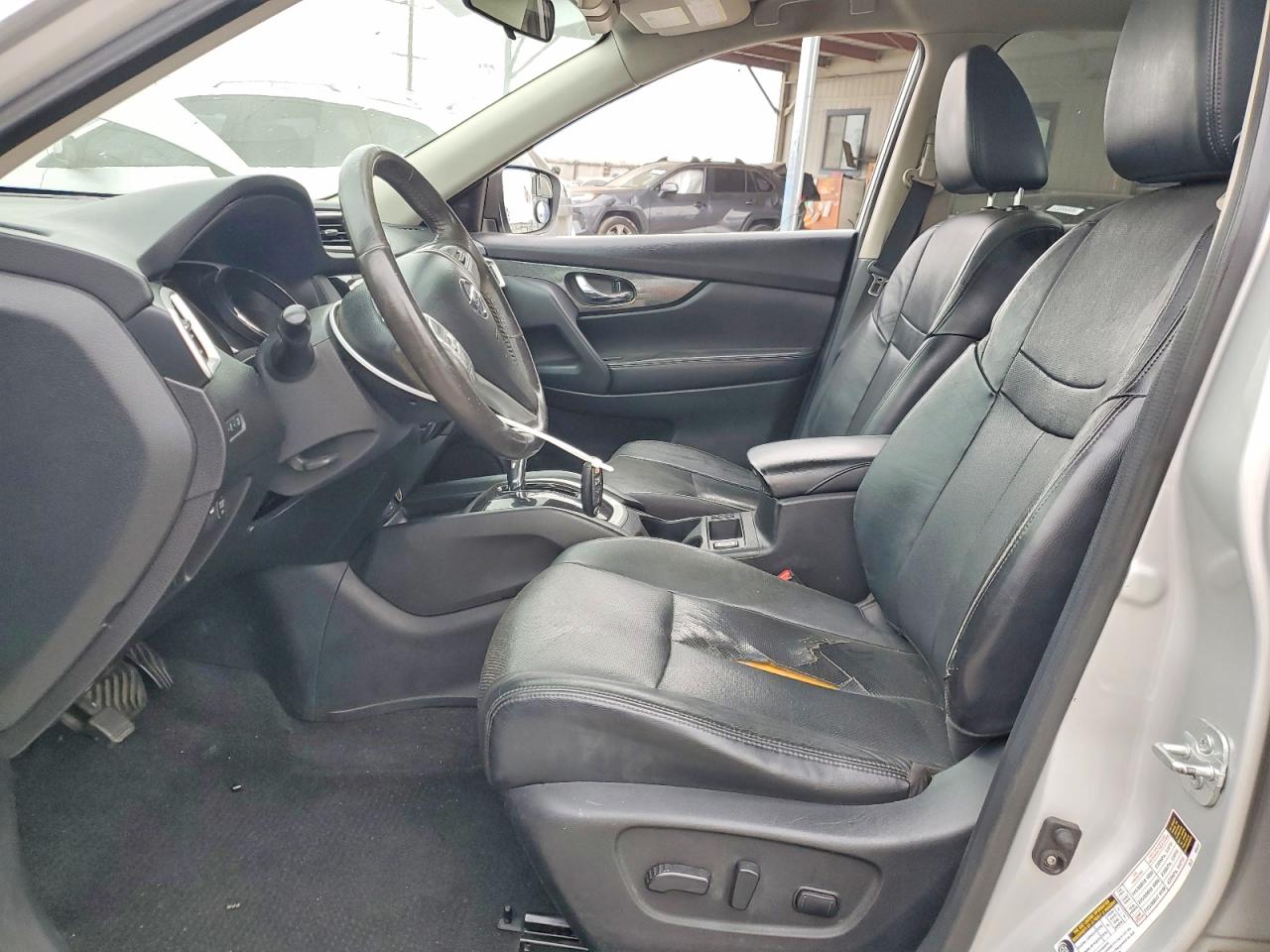 2014 Nissan Rogue S Серебряный vin: 5N1AT2MT6EC819866
