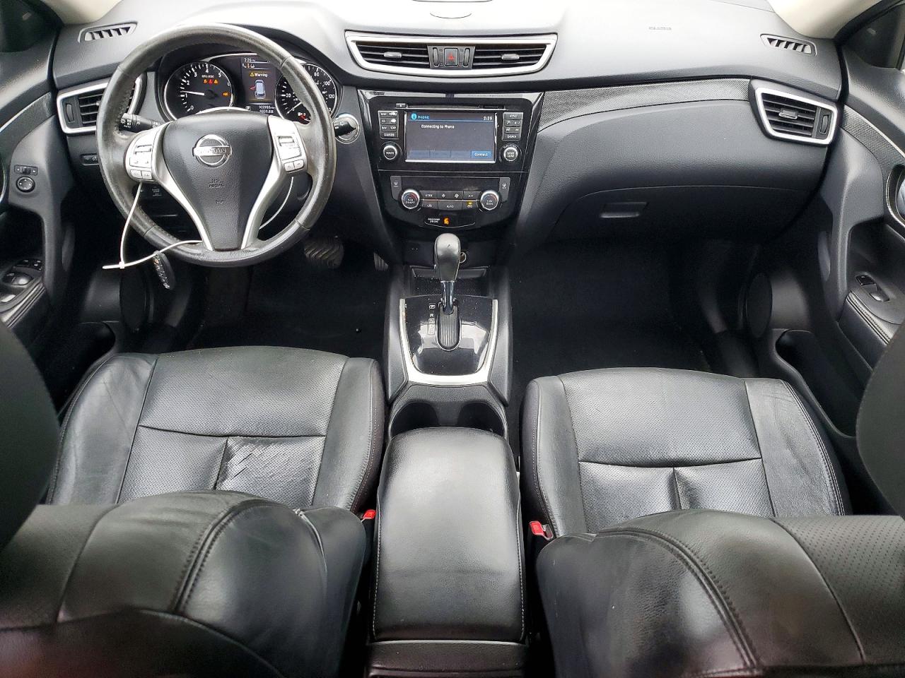 2014 Nissan Rogue S Серебряный vin: 5N1AT2MT6EC819866