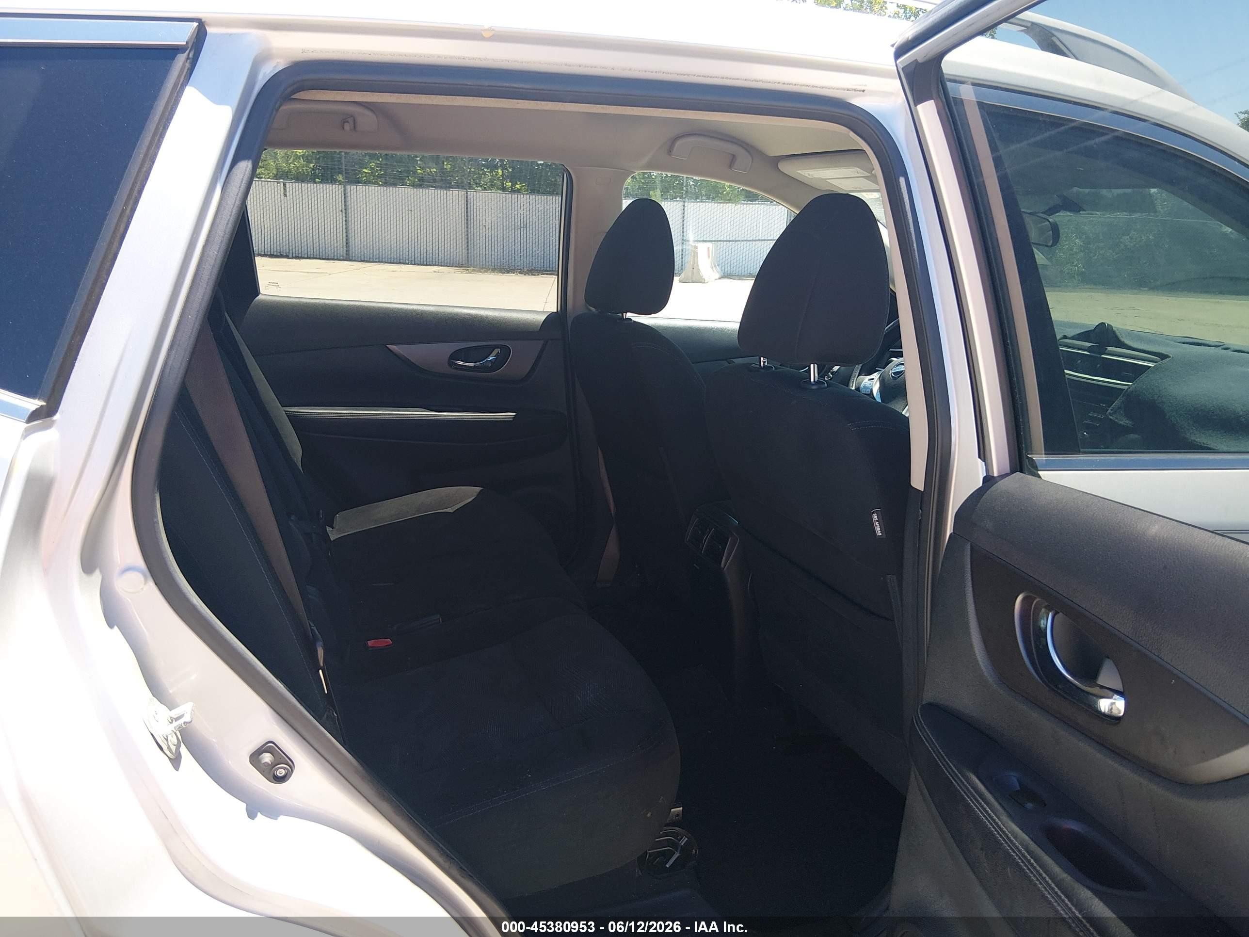 2014 Nissan Rogue Sv Gray vin: 5N1AT2MT6EC823593