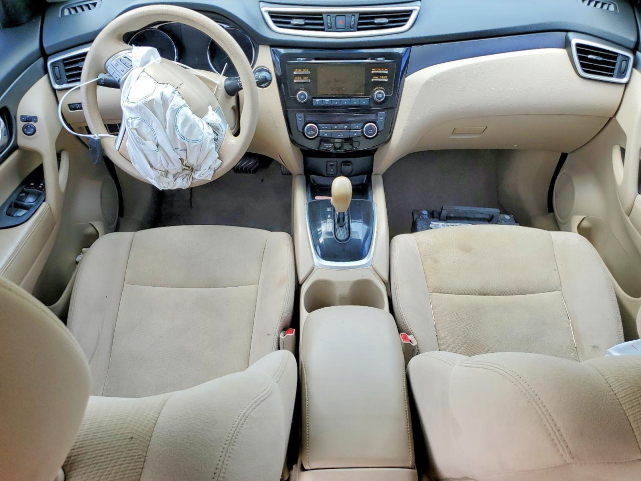 2014 Nissan Rogue Sv Blue vin: 5N1AT2MT6EC839938