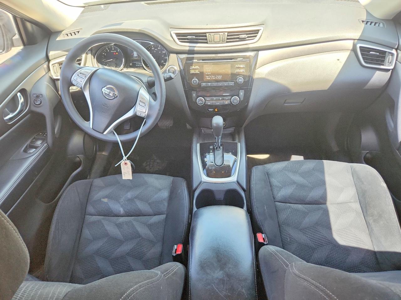 2014 Nissan Rogue Sv Silver vin: 5N1AT2MT6EC858845