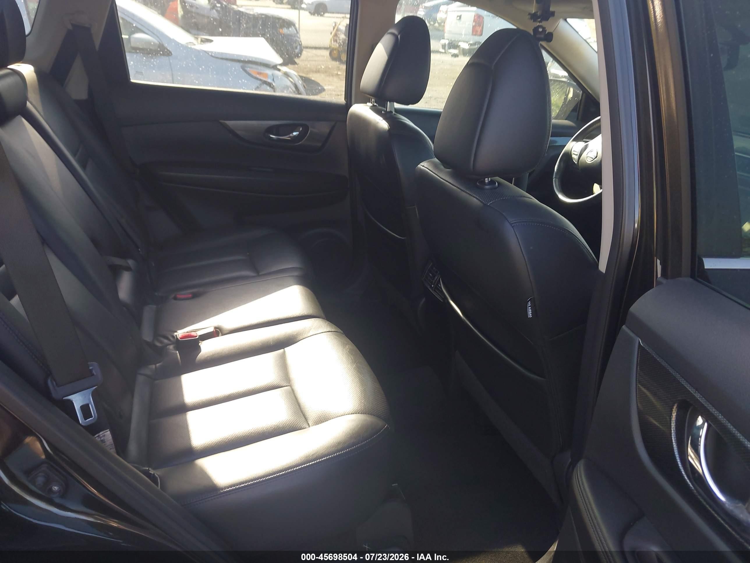 2015 Nissan Rogue Sl Green vin: 5N1AT2MT6FC765566