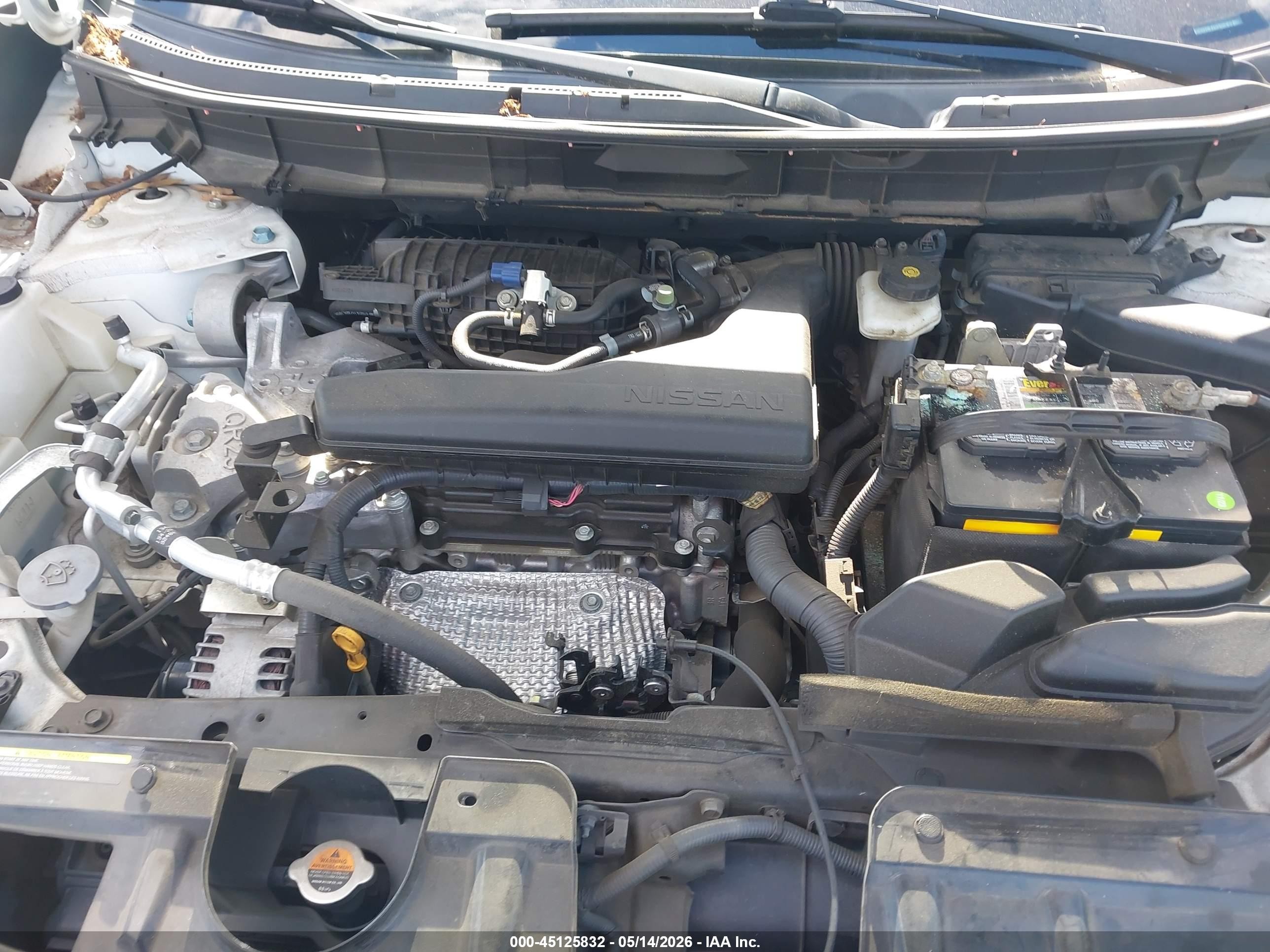 2015 Nissan Rogue Sl Белый vin: 5N1AT2MT6FC880376