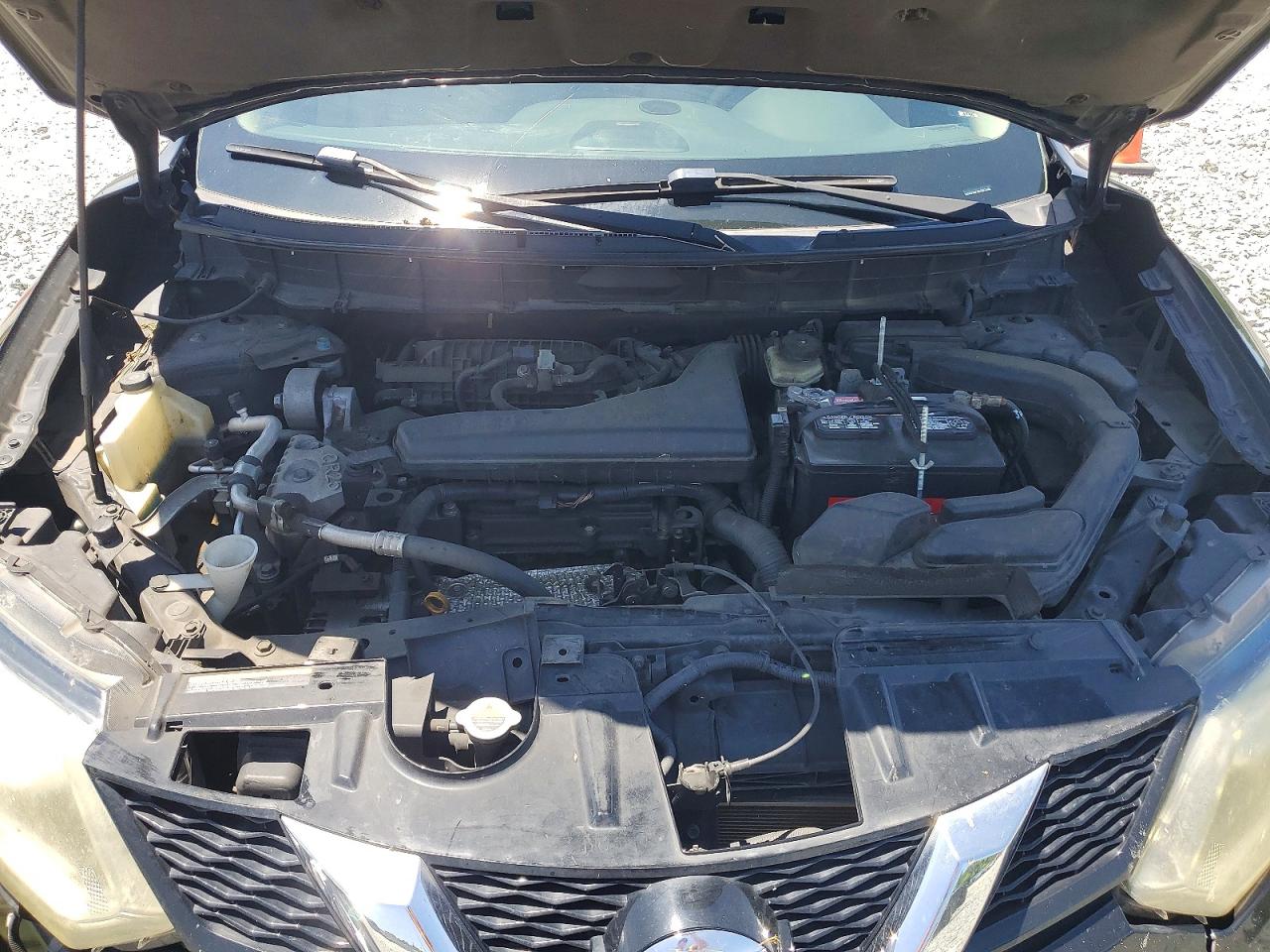 2015 Nissan Rogue Sl Черный vin: 5N1AT2MT6FC897209