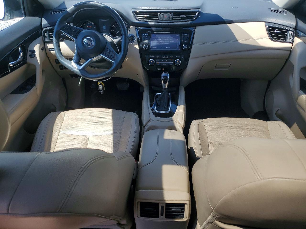 2017 Nissan Rogue Sl White vin: 5N1AT2MT6HC764677