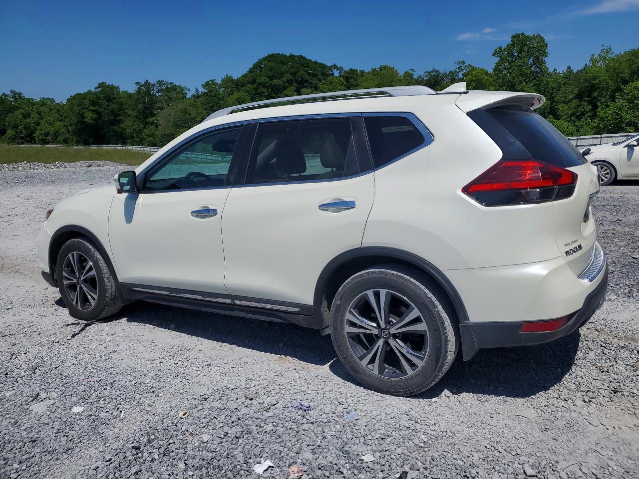 2017 Nissan Rogue Sl White vin: 5N1AT2MT6HC764677