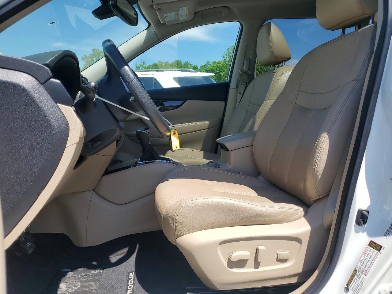 2017 Nissan Rogue Sl White vin: 5N1AT2MT6HC764677