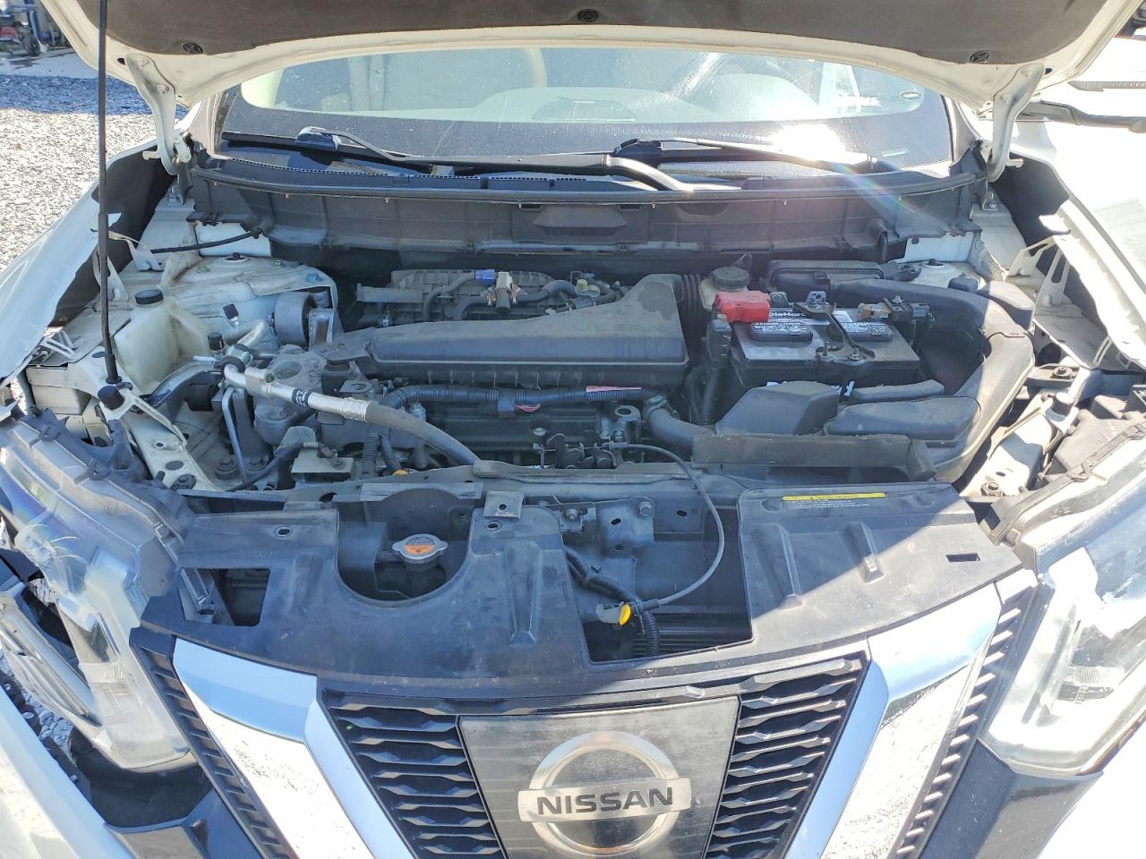 2017 Nissan Rogue Sl White vin: 5N1AT2MT6HC764677