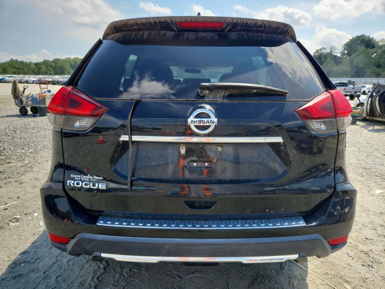 2017 Nissan Rogue S Black vin: 5N1AT2MT6HC879022