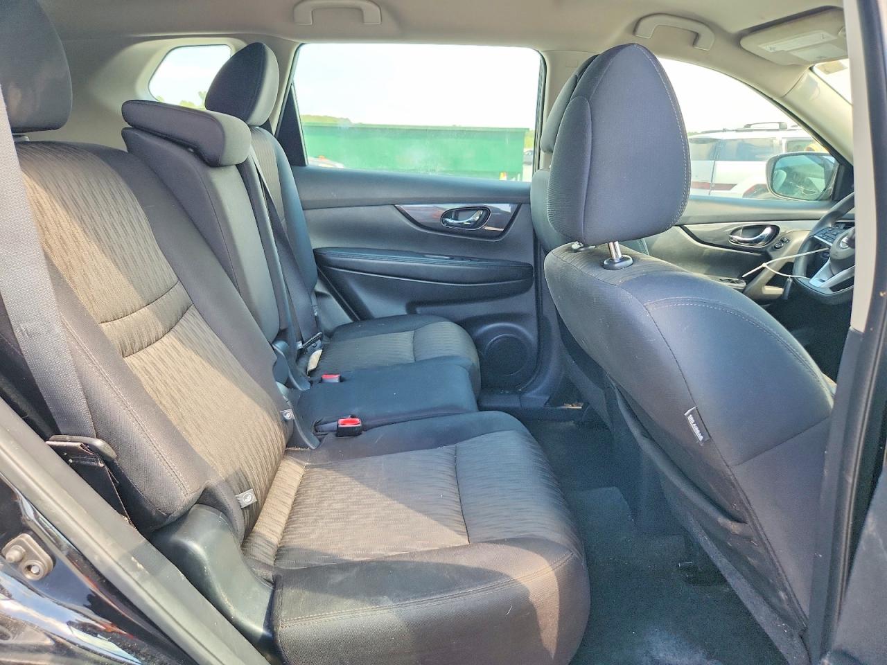 2017 Nissan Rogue S Black vin: 5N1AT2MT6HC879022