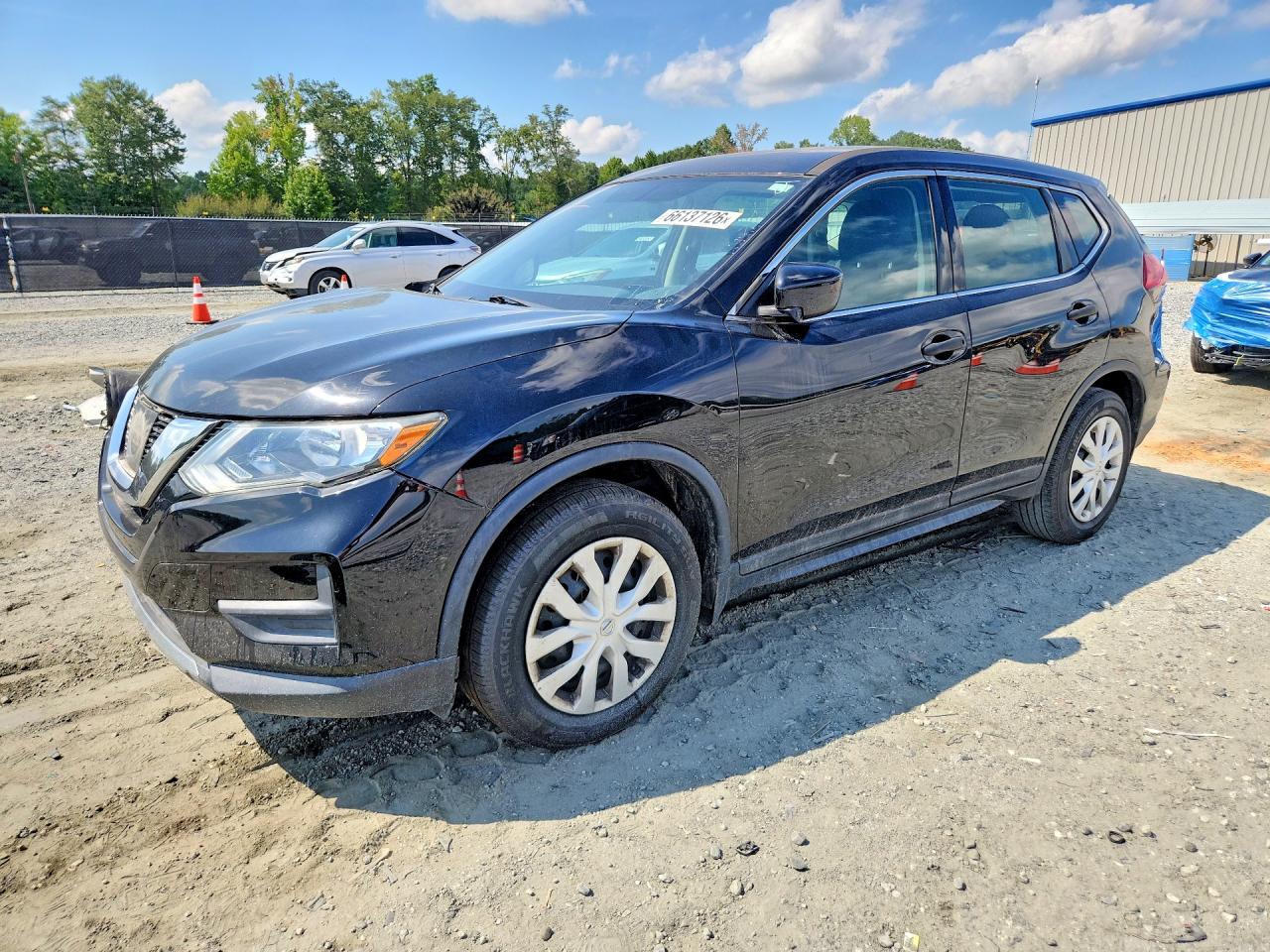 2017 Nissan Rogue S Black vin: 5N1AT2MT6HC879022