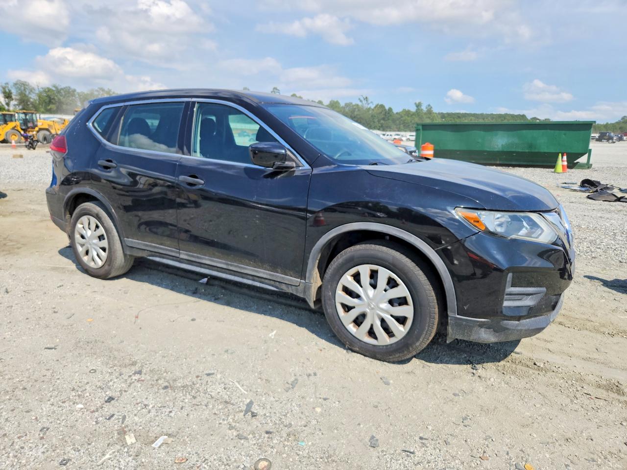 2017 Nissan Rogue S Black vin: 5N1AT2MT6HC879022