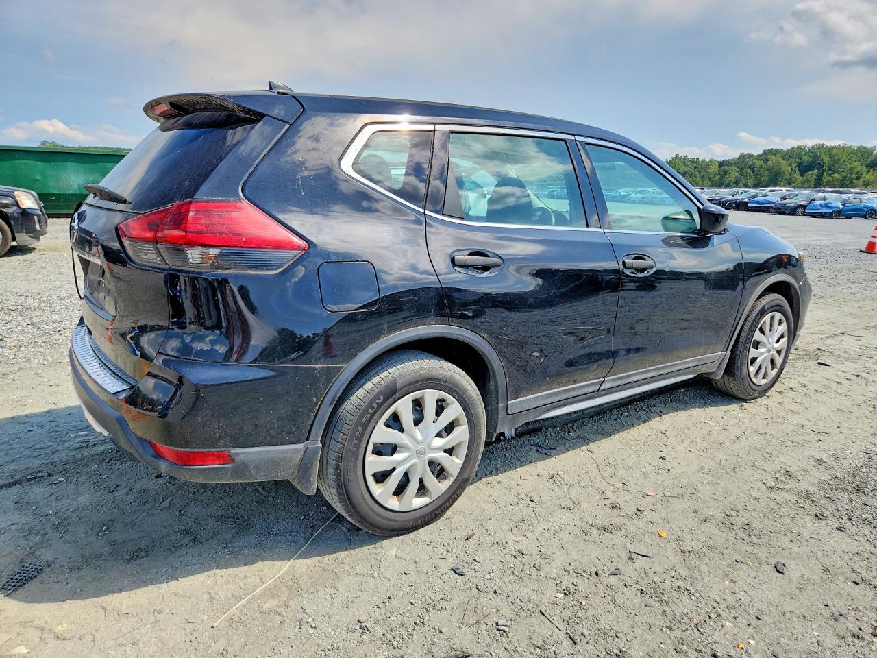 2017 Nissan Rogue S Black vin: 5N1AT2MT6HC879022