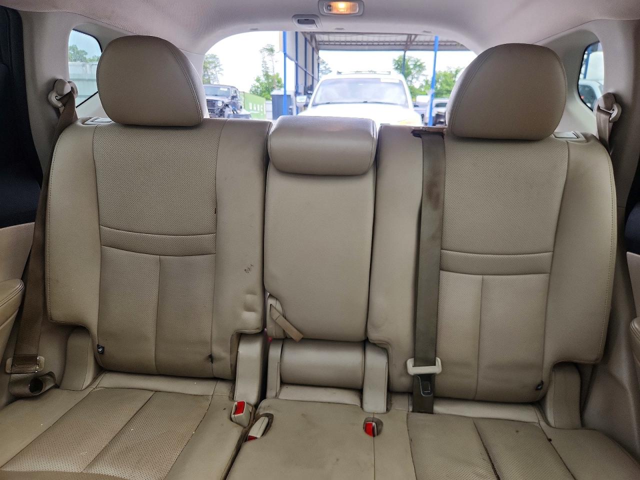 2017 Nissan Rogue Sl Черный vin: 5N1AT2MT6HC887766